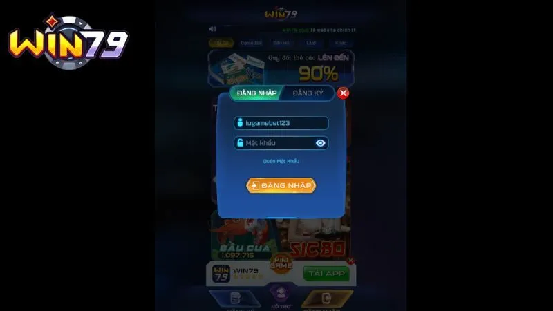 Cách Đăng nhập Win79 Dễ Mà Không Trật Nhị 1 tim dung trang dang nhap win79