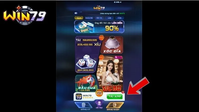 Tải App Win79 Miễn Phí 2025 Chơi Game Đổi Thưởng Uy Tín 100% 1 vao trang chu win79